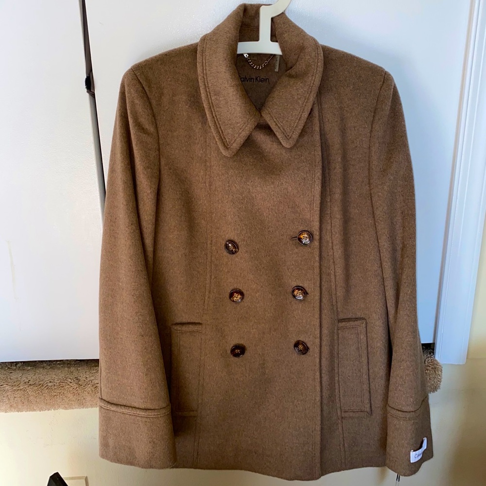 Calvin Klein Double Breasted Coat